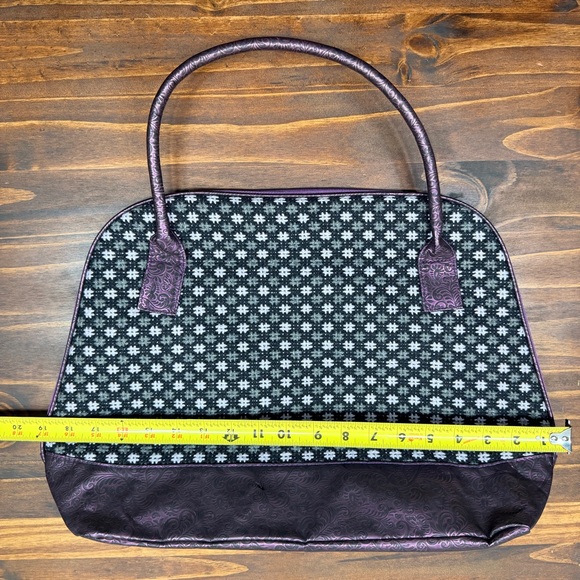 Taylor Swift Wonderstruck Weekender Bag (Tote/Duffle) Purple Black White - Picture 11 of 12